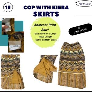 Fashion Bug Abstract Skirt
